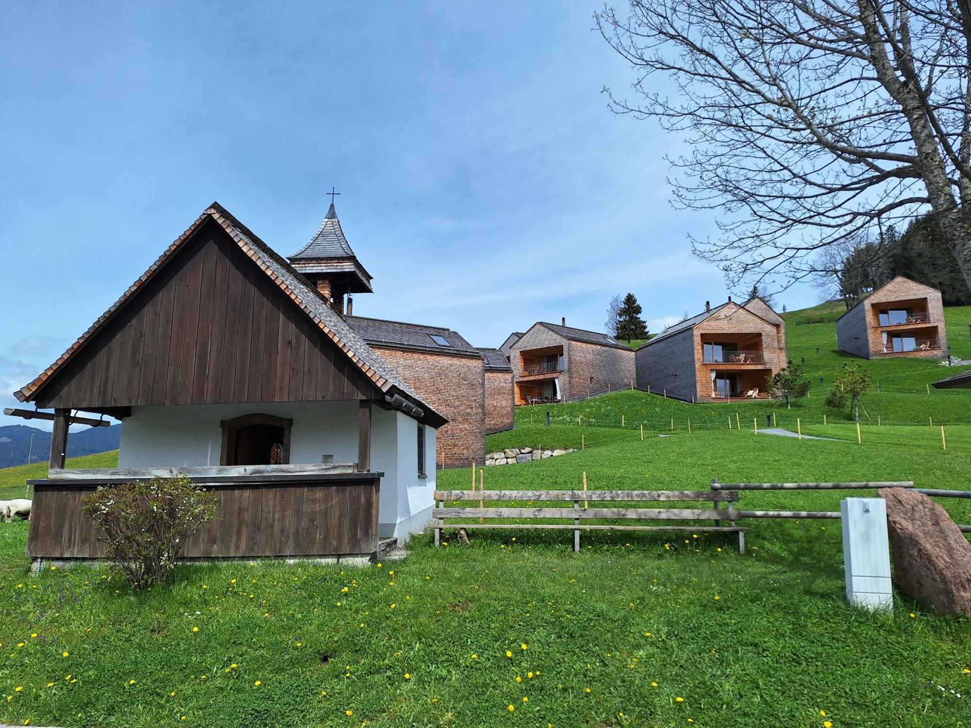 Wohnung Rheintal Im Alpenvorland Batschuns 외부 사진